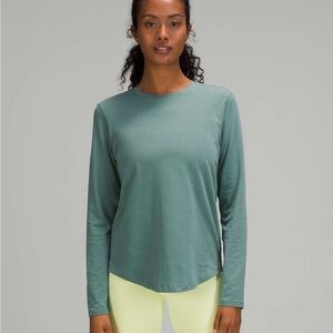 Lululemon All Yours Cotton Long Sleeve - 
Tidewater Teal
